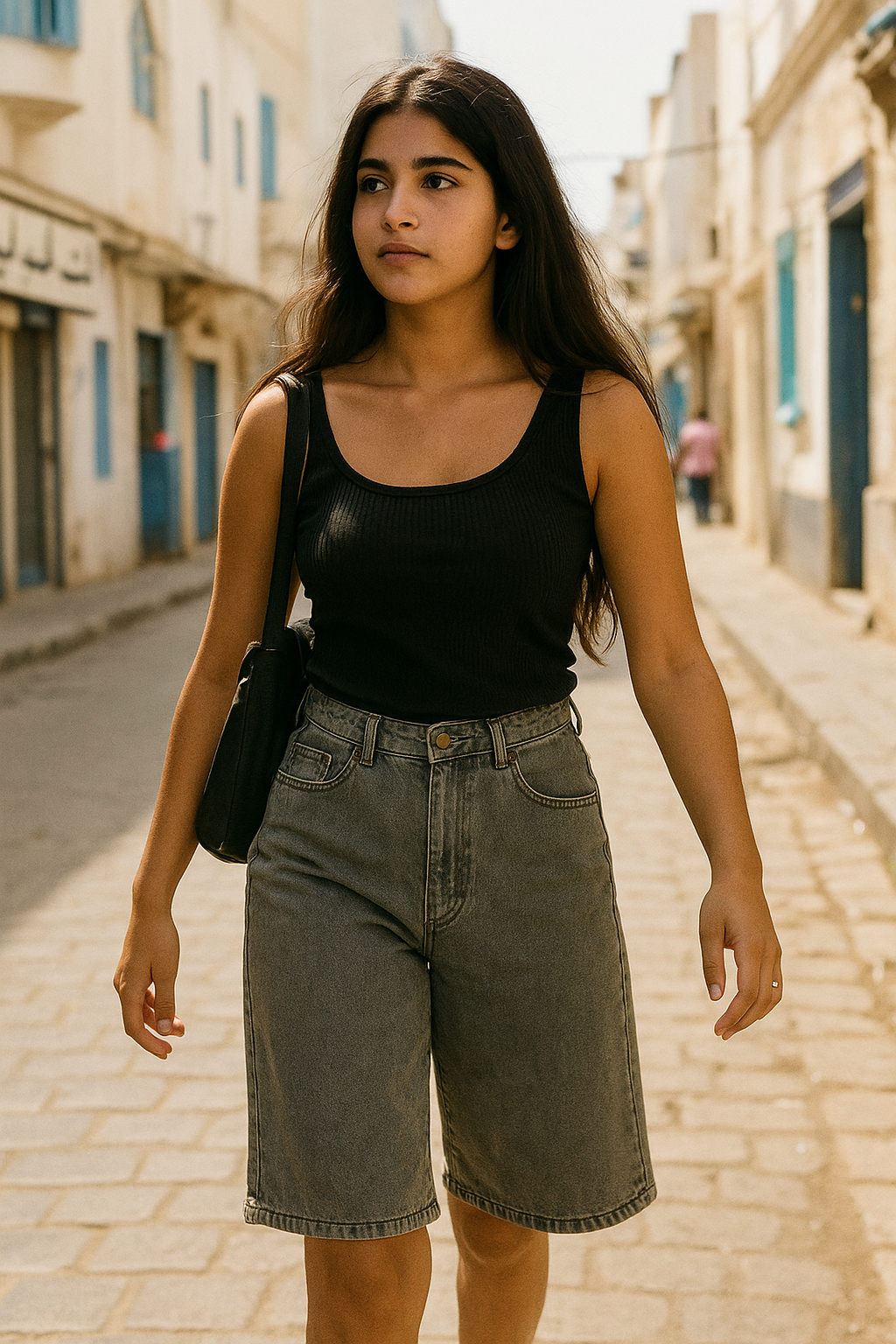 Bermuda en Jean Femme