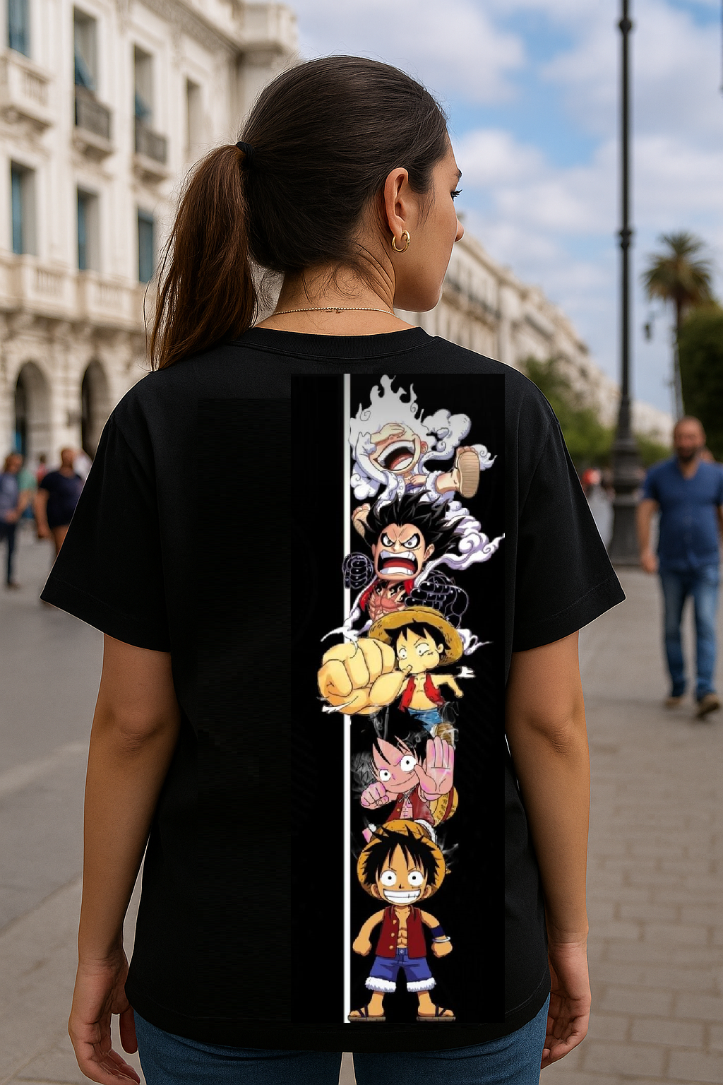 T-shirt oversize Ilena One Piece – Édition Collector
