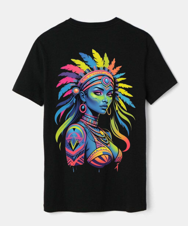 Fier d’être Sauvage – T-shirt Oversize Édition Tribal