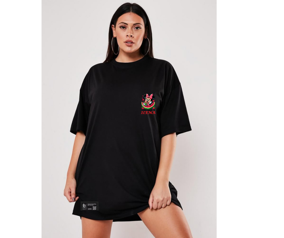 T shirt Robe Oversize long