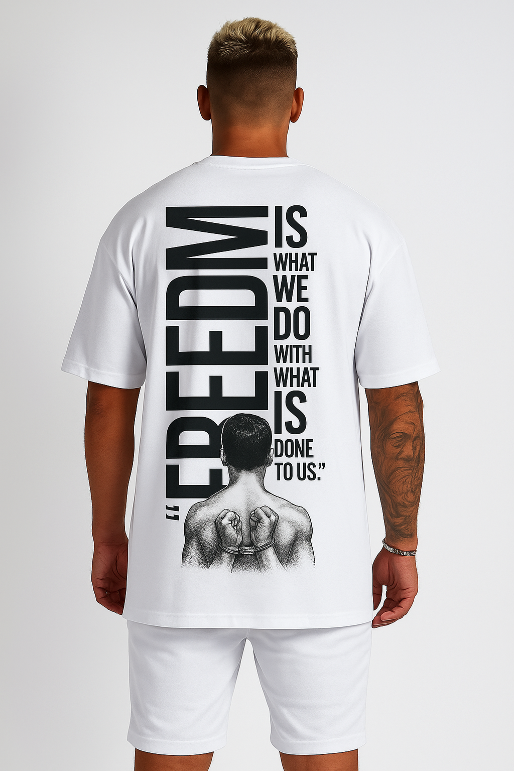 T shirt ILENA Oversize "FREEDOM"