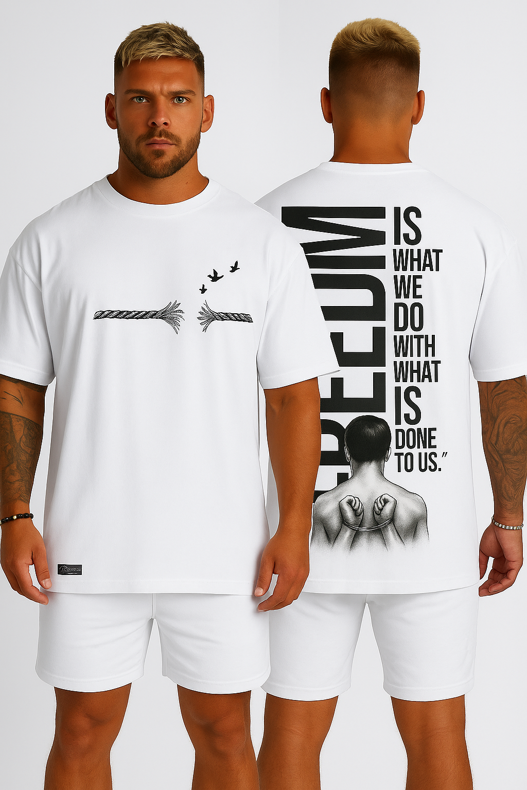 T shirt ILENA Oversize "FREEDOM"