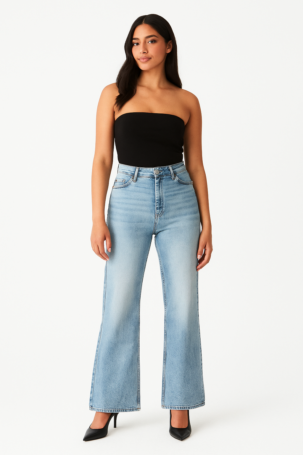 Jean Large Évasé – Signature ILENA