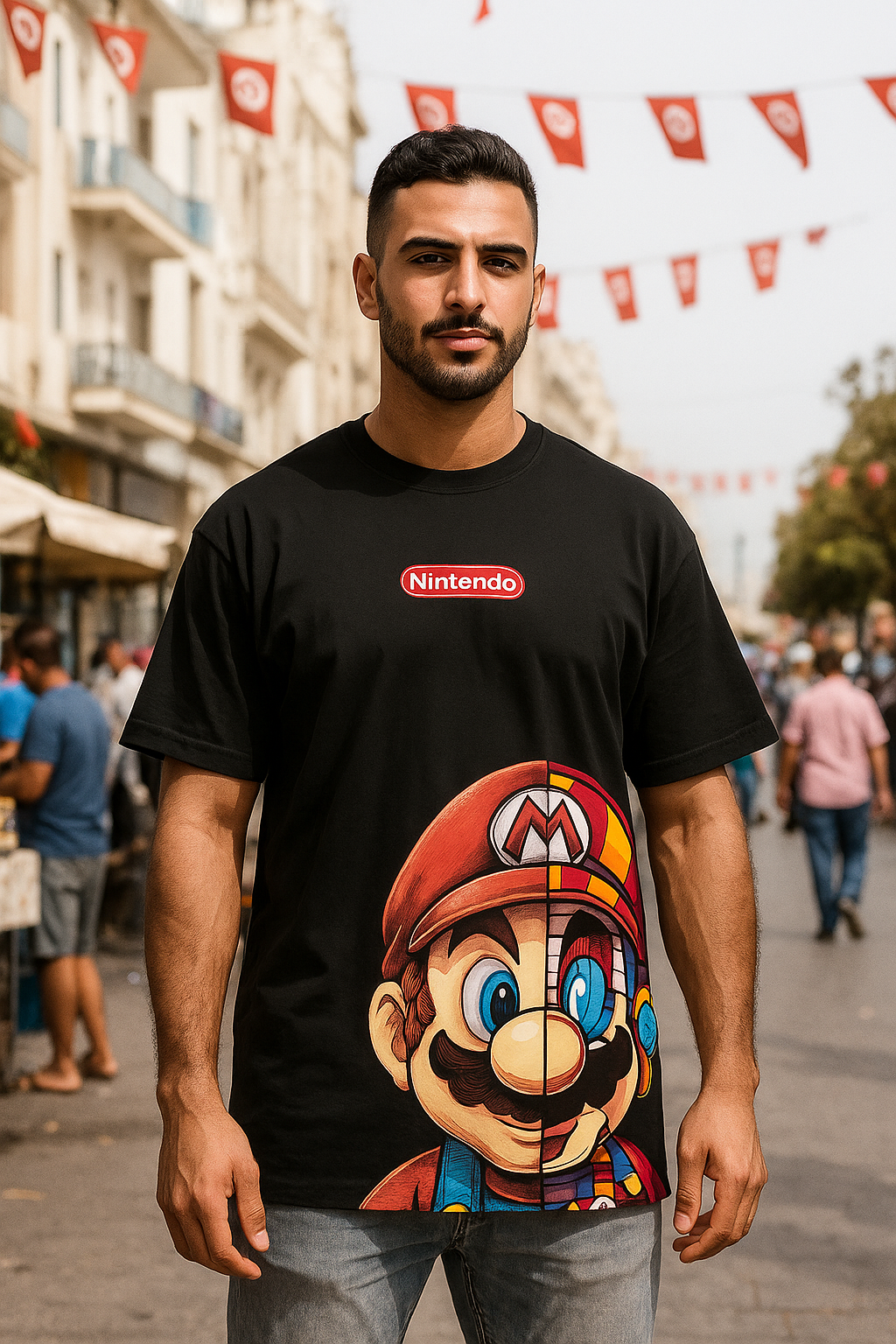 T-shirt Oversize Super Mario