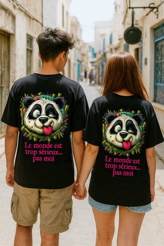 T-shirt Oversize Panda