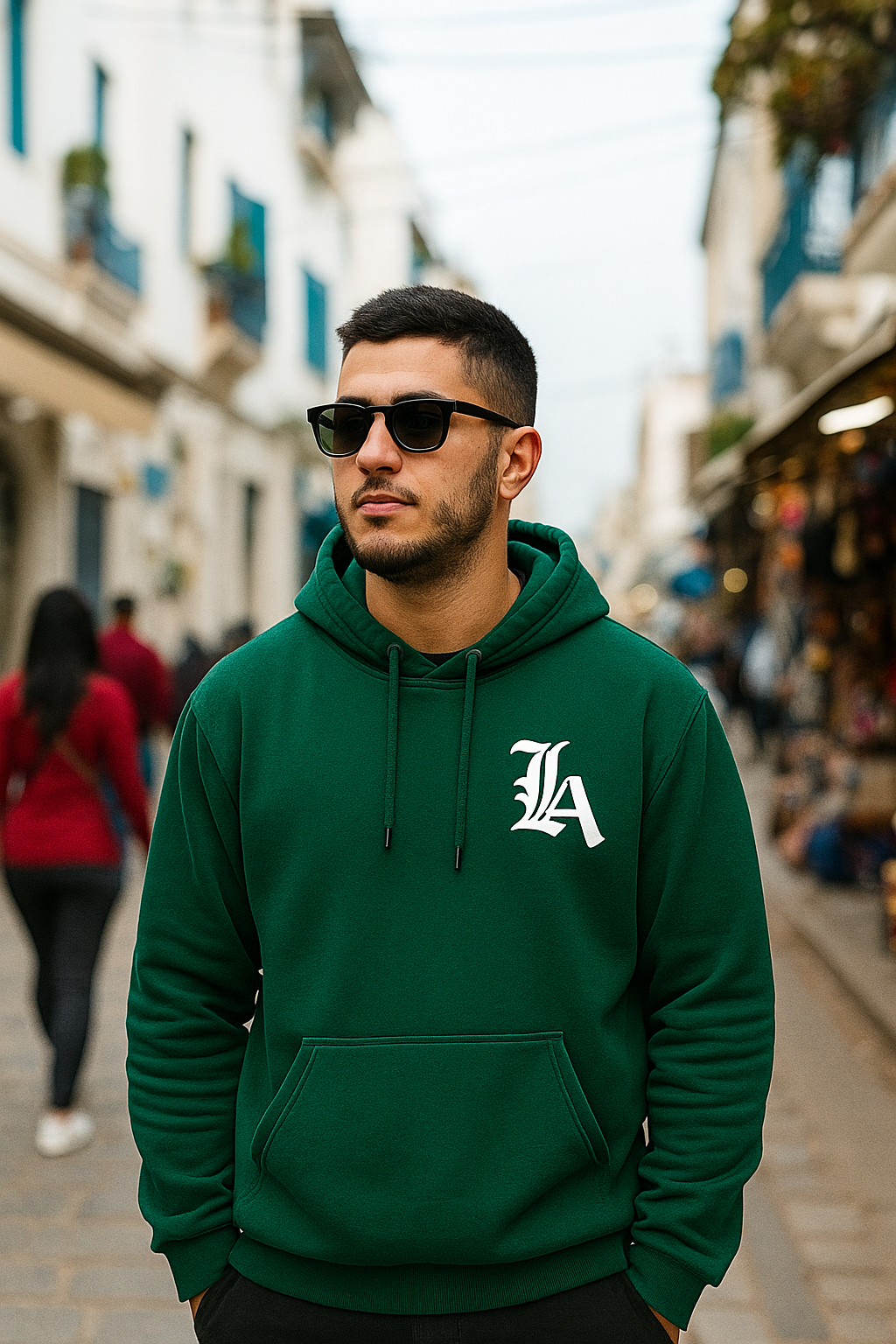 Sweet a capuche "LA Old English"