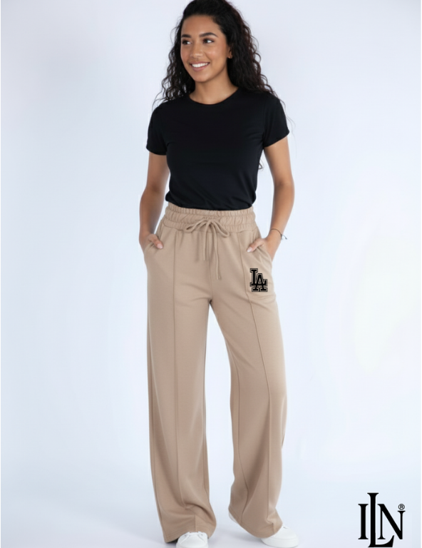 Pantalon  Large  Chiné