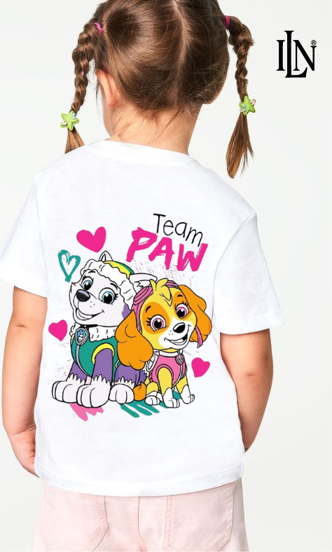T-shirt enfant « Team PAW » – Ilena Kids