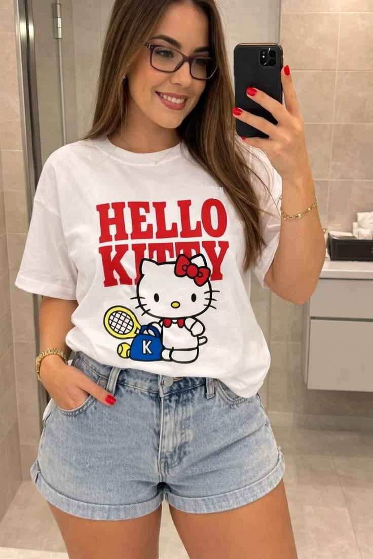 T-shirt Oversize ILENA Hello Kitty