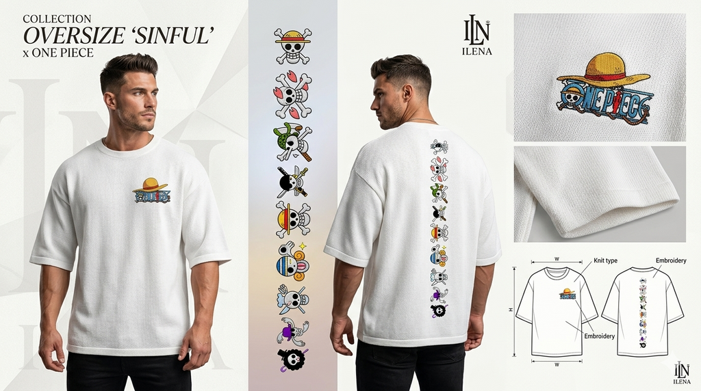 T-shirt Oversize ' One Piece'
