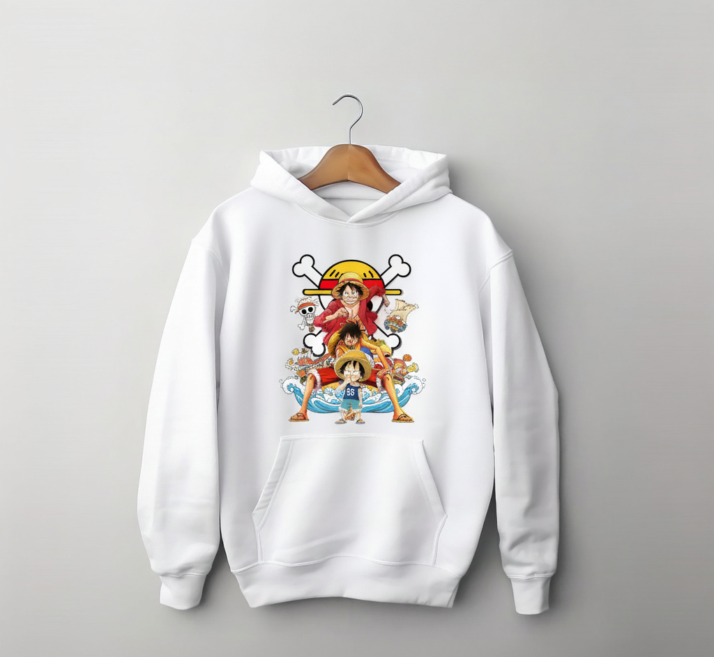 Sweat à Capuche Enfant One Piece
