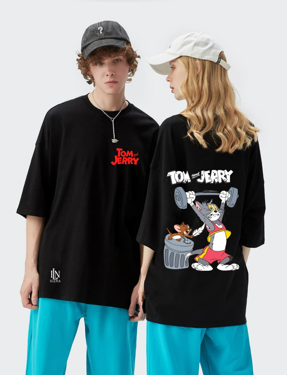 Oversized T-shirt TOM and Jerry