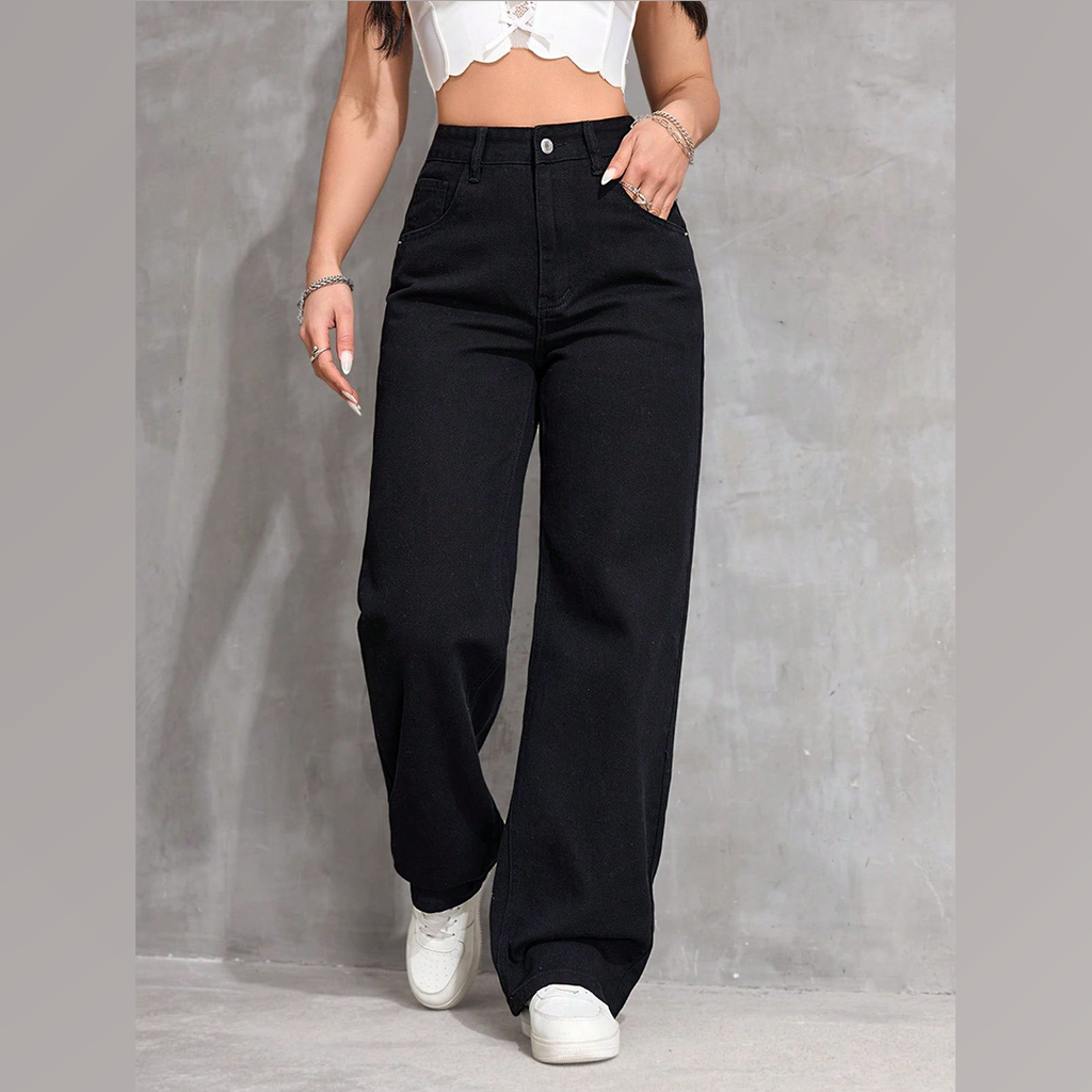 Pantalon Oversize Noir – Collection Ilena