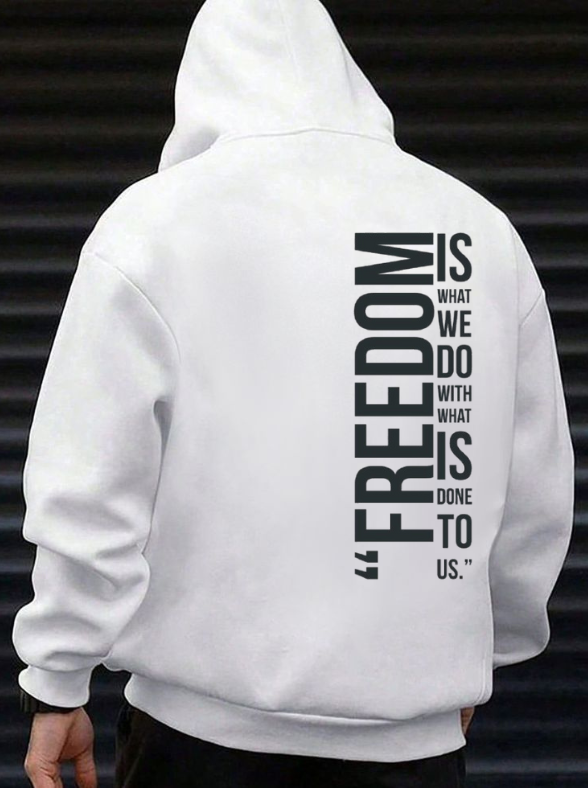 sweet a capuche Homme FREEDOM - Ilena